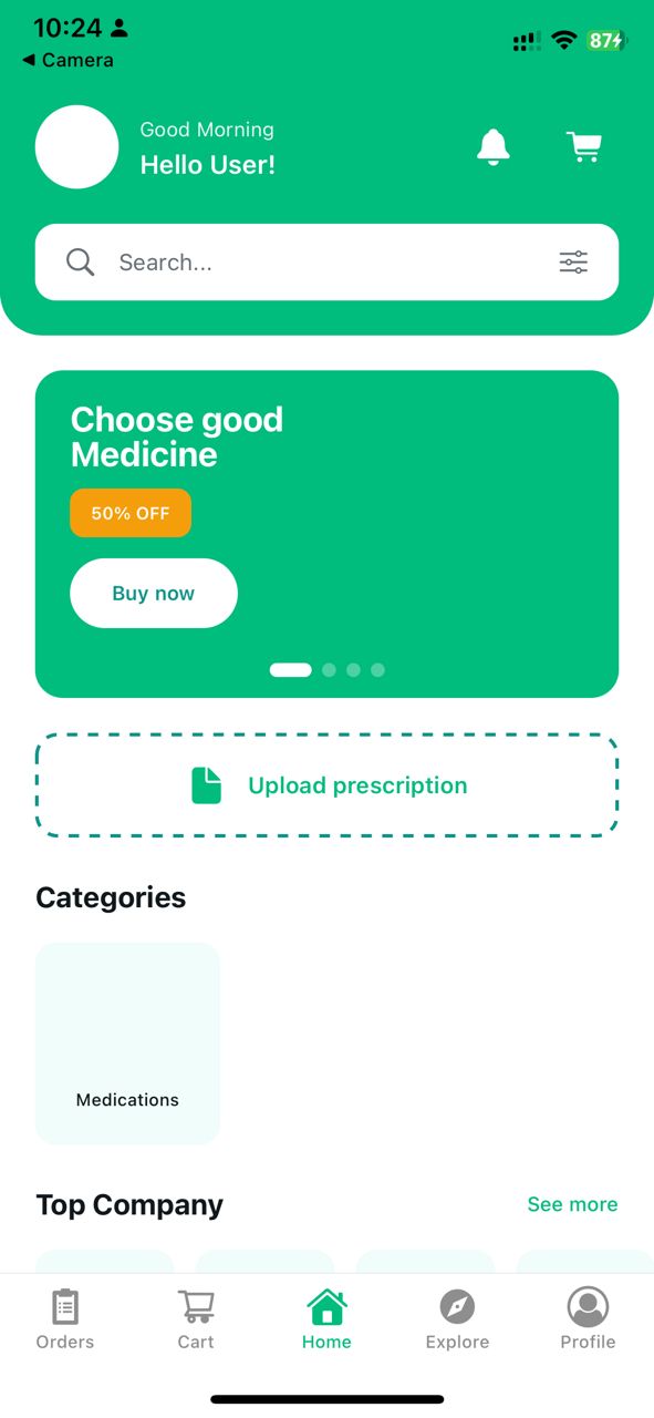 Nthawi App Interface